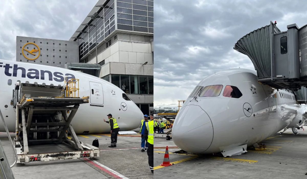 Nose Gear Collapse Grounds Lufthansa Dreamliner at Frankfurt Airport